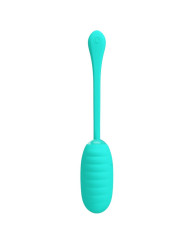 PRETTY LOVE - KIRK HUEVO VIBRADOR RECARGABLE VERDE AGUA