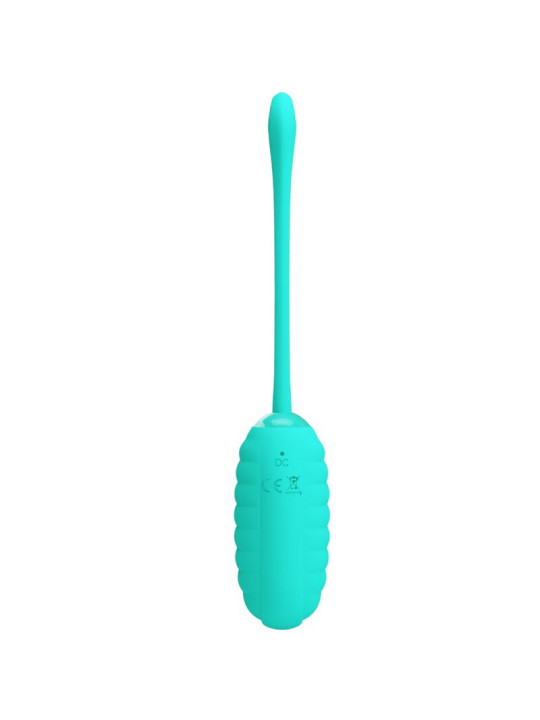 PRETTY LOVE - KIRK HUEVO VIBRADOR RECARGABLE VERDE AGUA