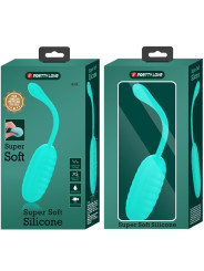 PRETTY LOVE - KIRK HUEVO VIBRADOR RECARGABLE VERDE AGUA