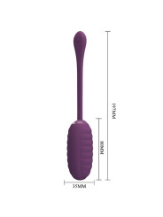 PRETTY LOVE - CASPER HUEVO VIBRADOR RECARGABLE MORADO
