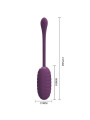 PRETTY LOVE - CASPER HUEVO VIBRADOR RECARGABLE MORADO