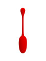 PRETTY LOVE - KNUCKER HUEVO VIBRADOR RECARGABLE ROJO