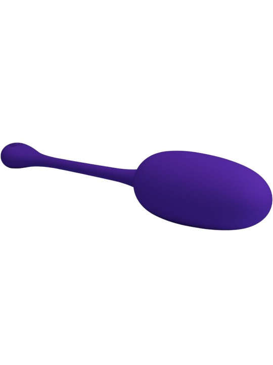 PRETTY LOVE - KNUCKER HUEVO VIBRADOR RECARGABLE LILA