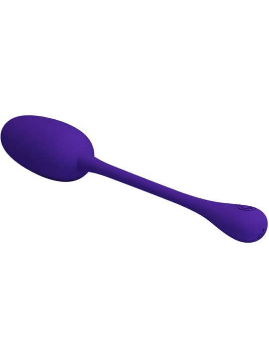 PRETTY LOVE - KNUCKER HUEVO VIBRADOR RECARGABLE LILA