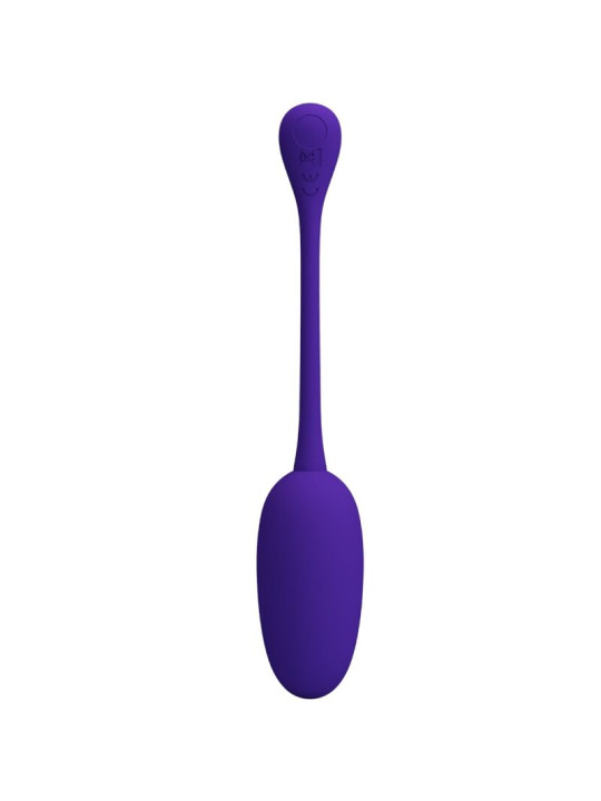 PRETTY LOVE - KNUCKER HUEVO VIBRADOR RECARGABLE LILA