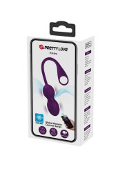 PRETTY LOVE - ELVIRA KEGEL BALLS APP CONTROL REMOTO MORADO