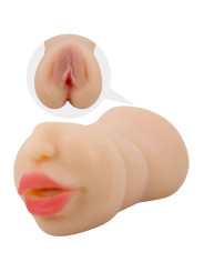 CRAZY BULL - ZOEY MASTUBADOR EN FORMA DE VAGINA DOBLE ENTRADA