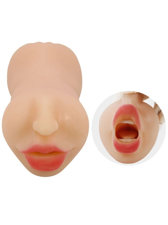 CRAZY BULL - ZOEY MASTUBADOR EN FORMA DE VAGINA DOBLE ENTRADA