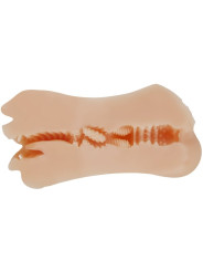 CRAZY BULL - ZOEY MASTUBADOR EN FORMA DE VAGINA DOBLE ENTRADA