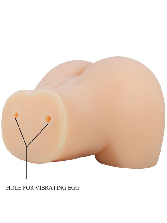 CRAZY BULL - VAGINA Y ANO REALÍSTICOS VIBRADOR MILA