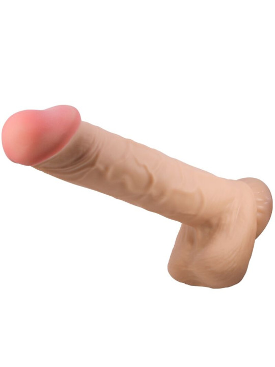 PRETTY LOVE - SLIDING SKIN SERIES DILDO REALÍSTICO CON VENTOSA PIEL DESLIZANTE 26 CM