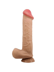 PRETTY LOVE - SLIDING SKIN SERIES DILDO REALÍSTICO CON VENTOSA PIEL DESLIZANTE 26 CM