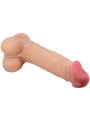 PRETTY LOVE - SLIDING SKIN SERIES DILDO REALÍSTICO CON VENTOSA PIEL DESLIZANTE 24 CM
