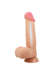 PRETTY LOVE - SLIDING SKIN SERIES DILDO REALÍSTICO CON VENTOSA PIEL DESLIZANTE 21.8 CM