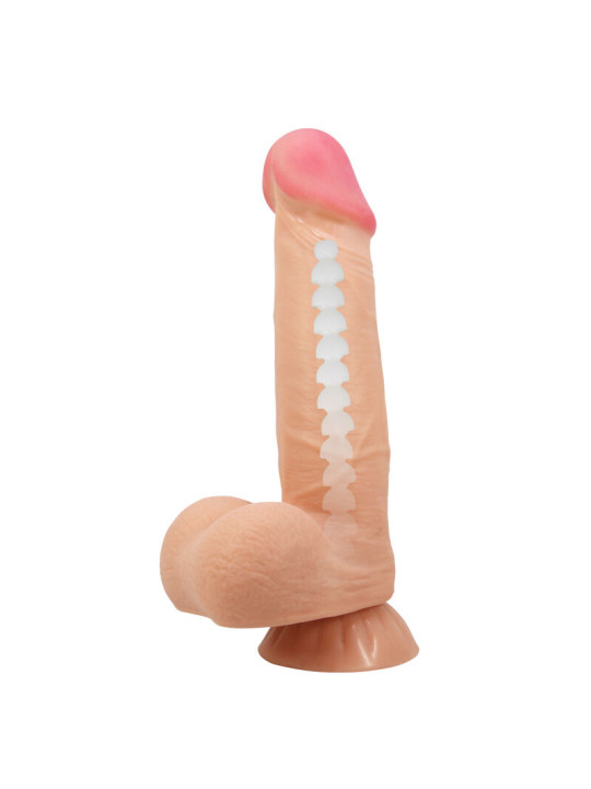 PRETTY LOVE - SLIDING SKIN SERIES DILDO REALÍSTICO CON VENTOSA PIEL DESLIZANTE 21.8 CM