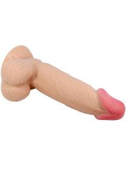 PRETTY LOVE - SLIDING SKIN SERIES DILDO REALÍSTICO CON VENTOSA PIEL DESLIZANTE 19.4 CM