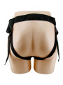 PRETTY LOVE - STARKS HARNESS BRIEFS VIBRACIÓN MULTI-VELOCIDAD DILDO 17,5 CM MULATO