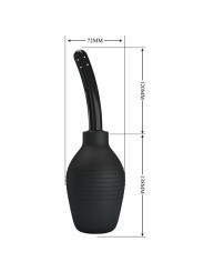 MR PLAY - DUCHA ANAL BLKC SUPER POWER NEGRO