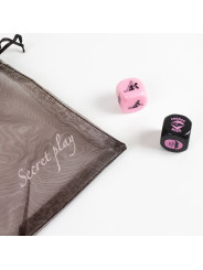 Secret Play Foreplay Fanatics: juego de 2 dados