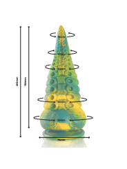 EPIC - CETUS DILDO TENTÁCULO VERDE TAMAÑO GRANDE