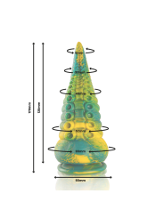 EPIC - CETUS DILDO TENTÁCULO VERDE TAMAÑO PEQUEÑO