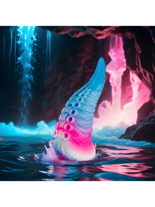 EPIC - PHORCYS DILDO TENTÁCULO AZUL TAMAÑO PEQUEÑO