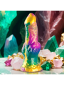 EPIC - IRIS DILDO CON TESTÍCULOS ARCOÍRIS DE PLACER