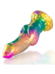 EPIC - IRIS DILDO CON TESTÍCULOS ARCOÍRIS DE PLACER