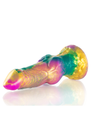 EPIC - IRIS DILDO CON TESTÍCULOS ARCOÍRIS DE PLACER