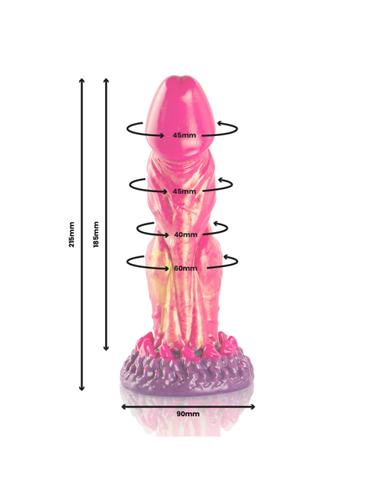 EPIC - CERBERUS DILDO FUEGO MITOLÓGICO