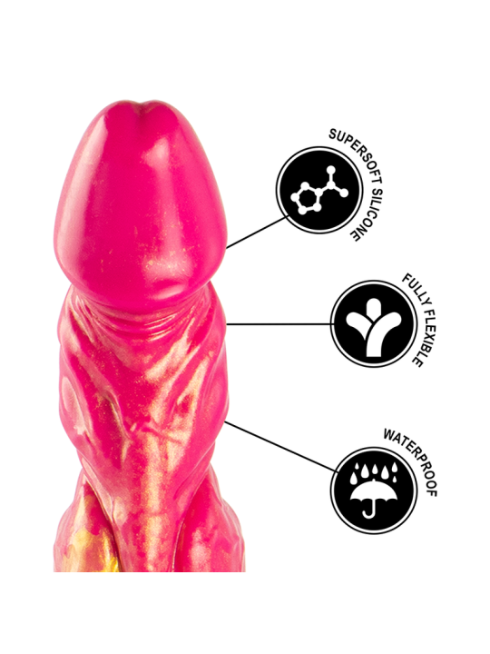 EPIC - CERBERUS DILDO FUEGO MITOLÓGICO
