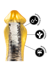 EPIC - DRAKON DILDO COBRA AMARILLA