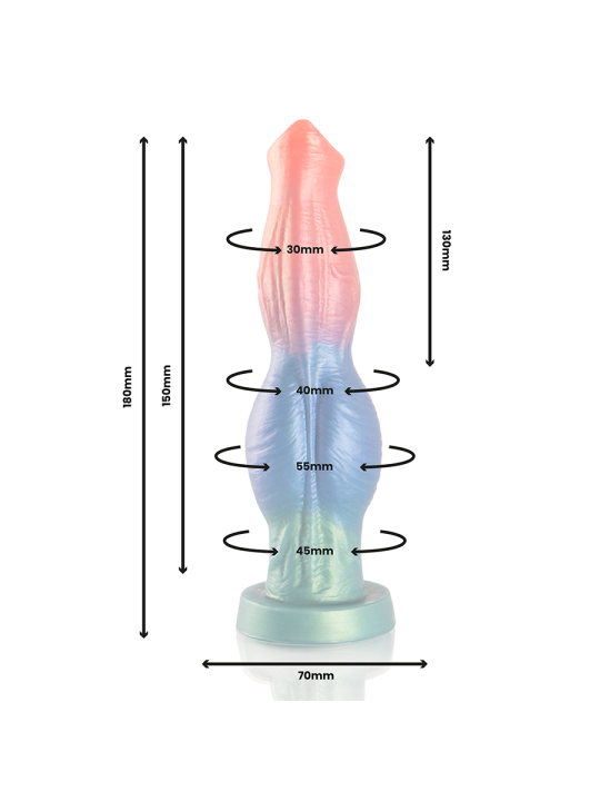 Epic Arion: dildo XL de silicona con mando a distancia