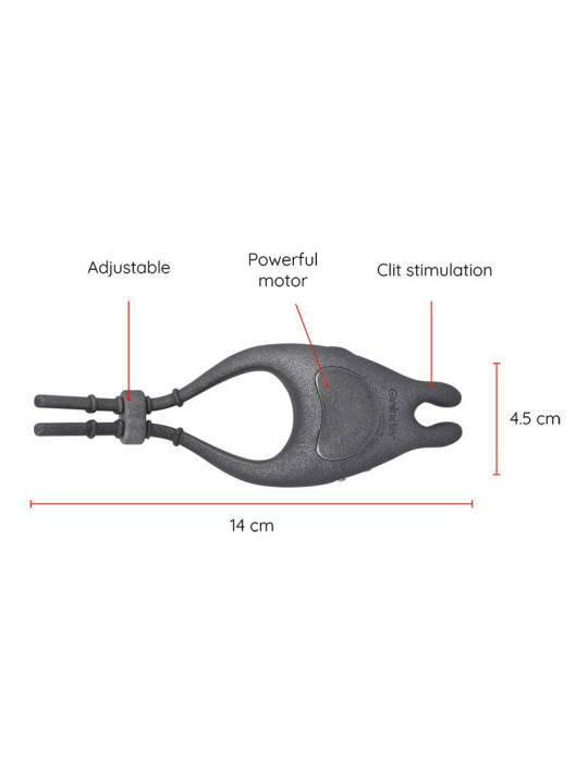 ONINDER - PAMPA ANILLO VIBRADOR AJUSTABLE Y MULTIPOSICION - APP GRATUITA