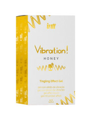 INTT - POTENTE ESTIMULANTE ÍNTIMO GEL VIBRADOR LIQUIDO MIEL 15 ML