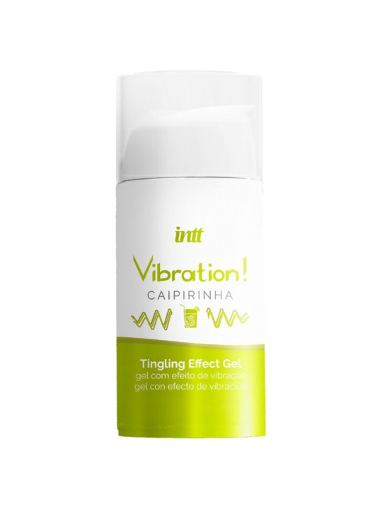 INTT - POTENTE ESTIMULANTE ÍNTIMO GEL VIBRADOR LIQUIDO CAIPIRINHA 15 ML