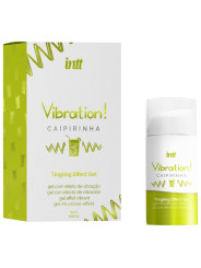 INTT - POTENTE ESTIMULANTE ÍNTIMO GEL VIBRADOR LIQUIDO CAIPIRINHA 15 ML