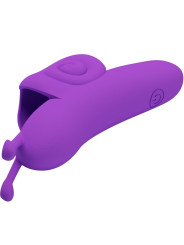 PRETTY LOVE - SNAIL PODEROSO ESTIMULADOR DE DEDO MORADO