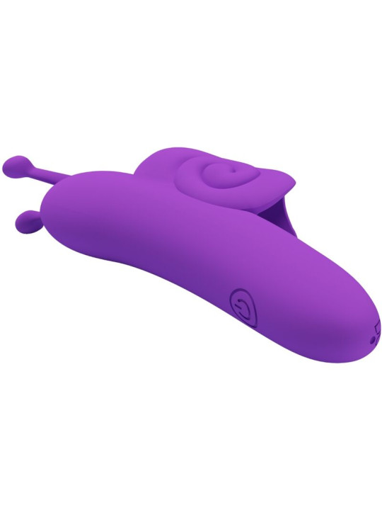 PRETTY LOVE - SNAIL PODEROSO ESTIMULADOR DE DEDO MORADO