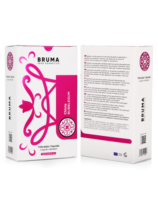 BRUMA - VIBRADOR LÍQUIDO CHICLE