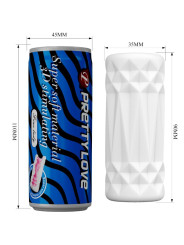 PRETTY LOVE - LATA MASTURBADOR MASCULINO 3D MODELO 2