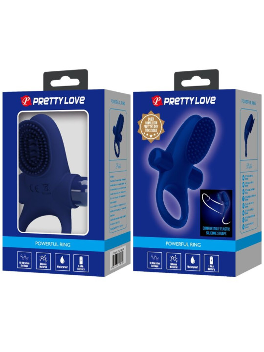 PRETTY LOVE - PALLE ANILLO CON VIBRACIÓN AZUL