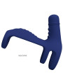 PRETTY LOVE - ELISH ANILLO VIBRADOR CON EXTENSIÓN AZUL