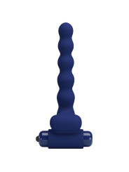 PRETTY LOVE - AJMAL ANILLO VIBRADOR CON PLUG AZUL