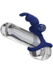 PRETTY LOVE - LUCHITO DOBLE ANILLO VIBRADOR RABBIT AZUL
