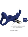 PRETTY LOVE - LUCHITO DOBLE ANILLO VIBRADOR RABBIT AZUL