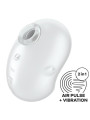 SATISFYER - CUTIE GHOST VIBRADOR LAY-ON BLANCO