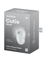 SATISFYER - CUTIE GHOST VIBRADOR LAY-ON BLANCO