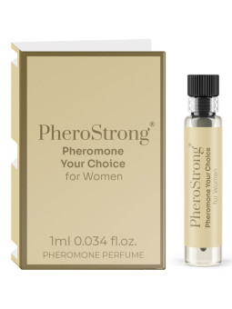 PHEROSTRONG - PERFUME CON FEROMONAS YOUR CHOICE PARA MUJER 1 ML