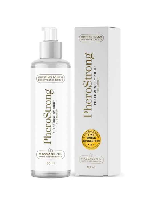 PHEROSTRONG - ACEITE DE MASAJE BY NIGHT PARA MUJER 100 ML